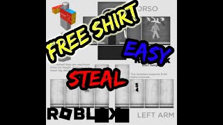 How to steal shirts and pants on ROBLOX without a Discord server EASY
