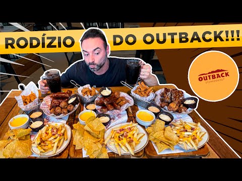 RODÍZIO DO OUTBACK!! A MAIOR COMILANÇA DOS PETISCOS!!