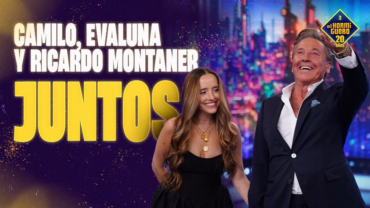 ¡Sorpresa! Evaluna y Ricardo Montaner entran al plató durante la visita de Camilo - El Hormiguero
