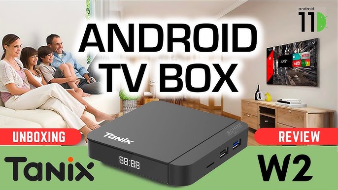 Smart TV Box Android 11 Tanix W2 Amlogic S905W2 Android 11.0 Media Pla –  Bamako Gadgets