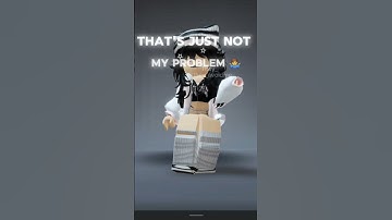 NOT MY PROBLEM ‼️ #notmyproblem #trend #robloxedit #roblox #edit #song #viral #shorts #fypシ゚viral