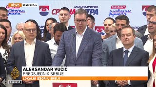 Vučić proglasio pobjedu u Beogradu, Novom Sadu, Nišu…