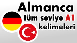 Almanca - Seviye A1 Tüm Kelime Bilgisi - Yeni Başlayanlar Için Almanca A1