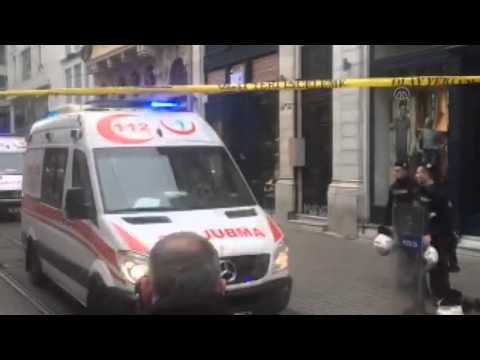 İstiklal Caddesi'nde patlama