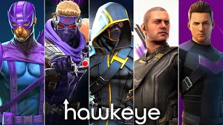 Evolution Of Hawkeye Clint Barton In Games