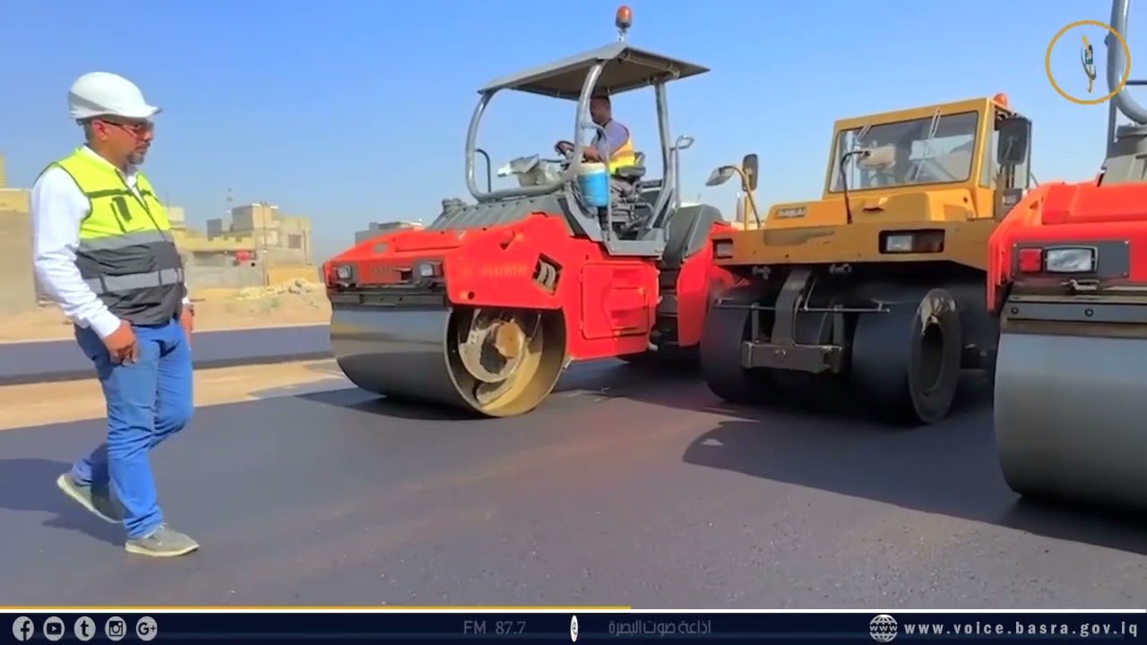 الشركة المنفذة لإحدى المشاريع الخدمية في حي بغداد تواصل أعمالها وبوتيرة متصاعدة..