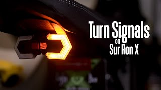 Turn Signals on a Sur Ron X - E-Bike