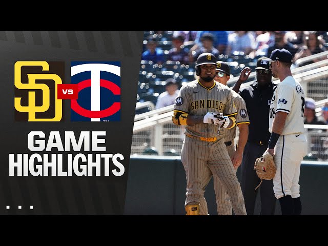 미네소타 VS 샌디에이고