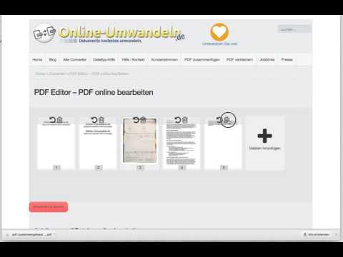 PDF Editor online - kostenlos