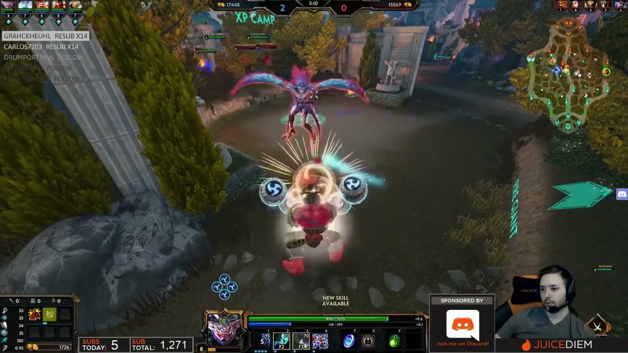 Smite Mid #5 Raijin Gameplay mar 23 2016 dmbrandon