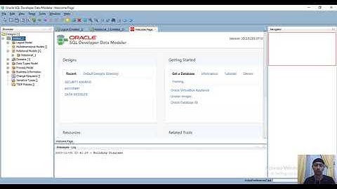 Penggunaan SQL Developer Data Modeler untuk membuat diagram ER