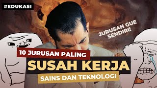 10 Jurusan TERSULIT Dapat Kerja Versi Saintek! Jangan Masuk Kalau Gak Siap! screenshot 4