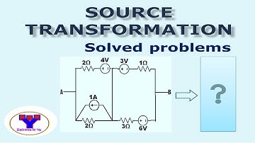 Source transformation- solved problems | Lecture 1