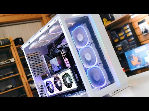Самая красивое водяное охлаждение Deepcool LT720! сборка на i7 12700k+rtx 3080🤨🤔🔥