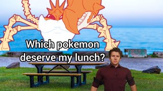 ranking every pokemon by how likely i am to share my lunch with them pt.1