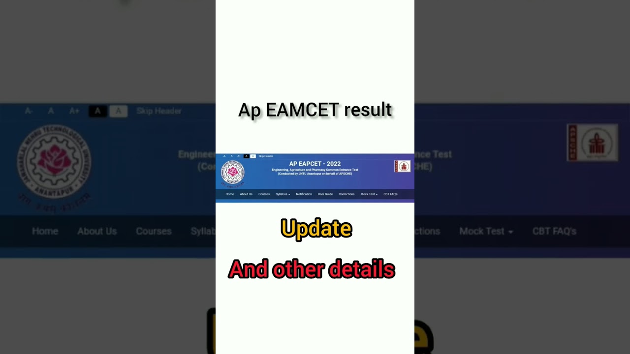 AP EAMCET result 2022 