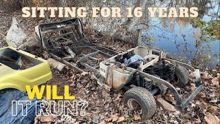 SAVING OLD GAS GOLF CART FROM THE JUNKYARD.. WILL IT RUN AGAIN?