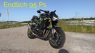 Z900 entdrosselt, reicht die Leistung ? Wie groß ist der Unterschied zu 48 Ps ?