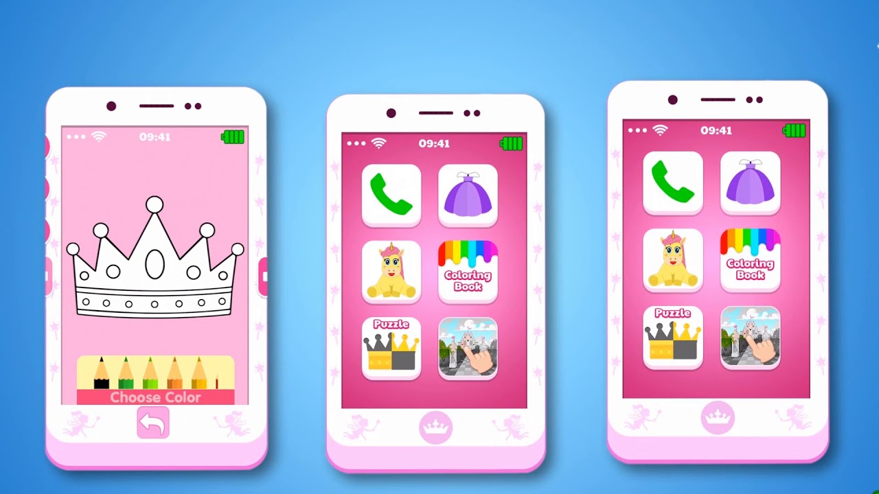 Princess Baby Phone MOD APK cover