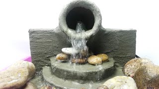 Awesome Make a Water Fountain Cement Life Hacks