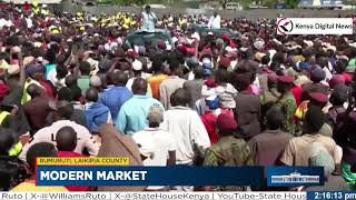 'Rais wewe ni fire!' DP Kindiki tells President Ruto as he Addresses Laikipia residents in Rumuruti. 'Rais wewe ni fire!' DP Kindiki tells President Ruto as he Addresses Laikipia residents in Rumuruti.