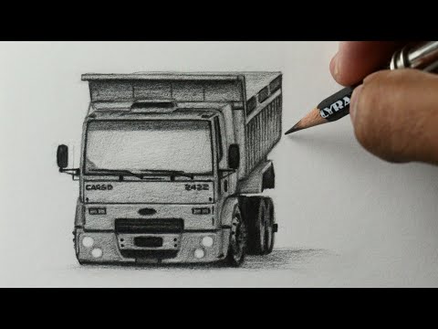 desenhando #caminhãotop #caminhaoqualificado #caminhão