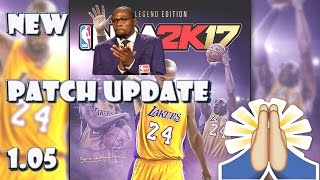 NBA 2k17 NEW PATCH UPDATE 1.05!!! FINALLLY IT'S PATCHED!!ABOUT TIME!!