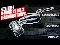 B-Wing vs. All Three Legendary Ships | #starfield