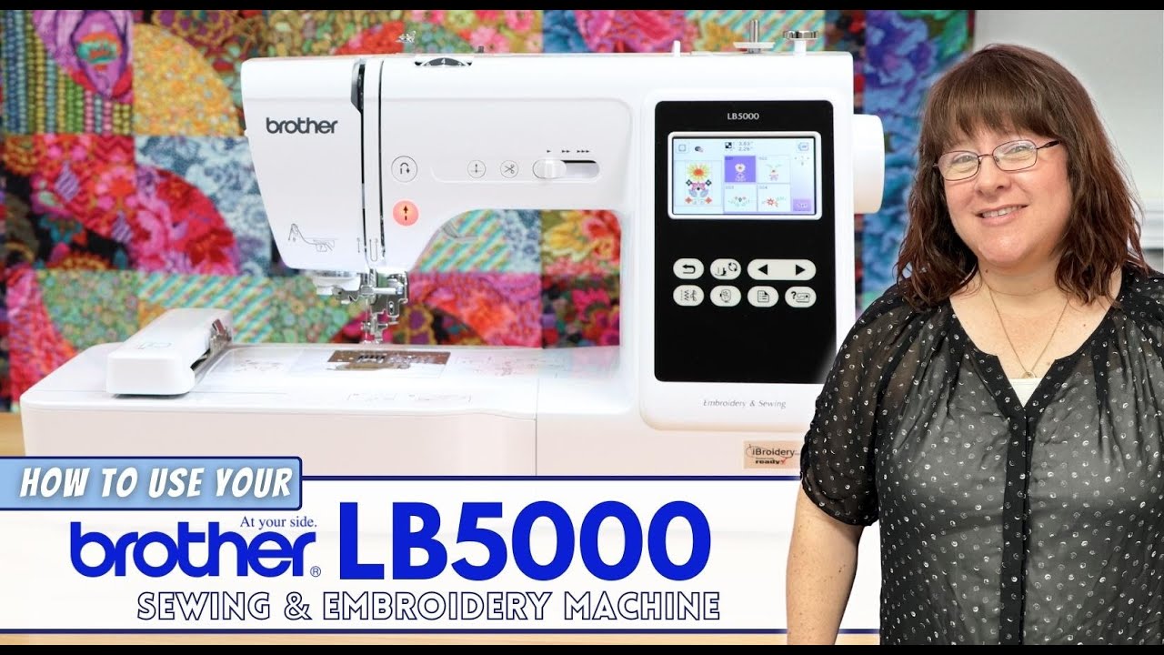 Embroidery with Brother LB5000 