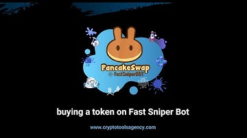 Fast Sniper Bot - Pancakeswap
