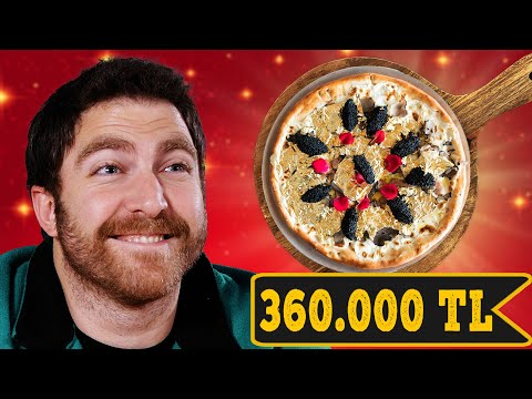 DÜNYANIN EN PAHALI PİZZASI 360 000 TL