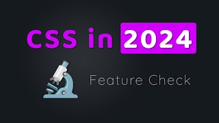 5 Modern CSS Features You Should Know In 2024 by Academind 74,879 views 3 months ago 5 minutes, 58 seconds