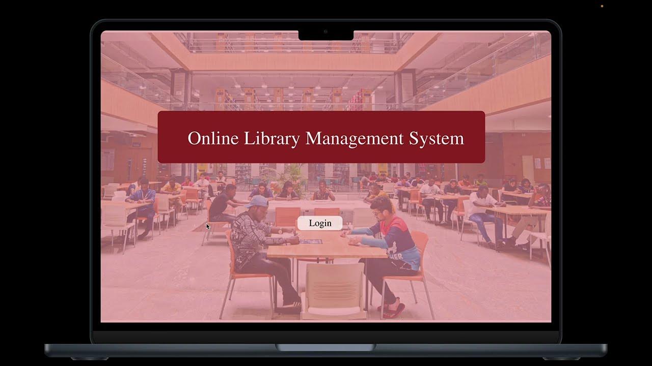 Online Library Management System- Sample Prototype - YouTube