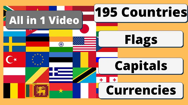 All 195 countries of the world with flags, capitals and currencies | Global Geography