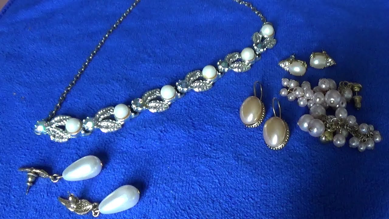 ВИНТАЖНЫЕ находки бижутерии. жемчуг и винтаж.