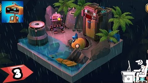 Tiny robots Recharged | level 3 | gameplay walkthrough