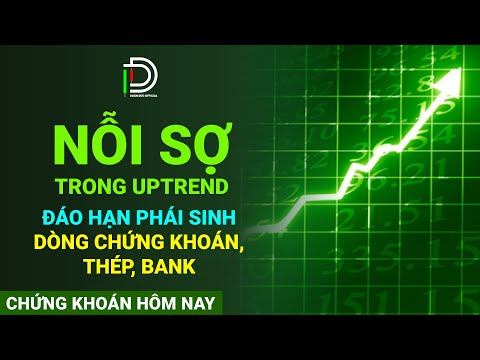 Chứng khoán hôm nay - Đáo Hạn phái sinh - Nỗi sợ trong Uptrend - Dòng Chứng khoán, Thép, Bank