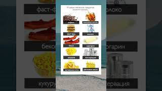 Самые токсичные продукты