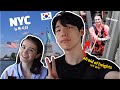 Getting lost in NYC🏙️ His first time Camping! || USA Trip Part 3