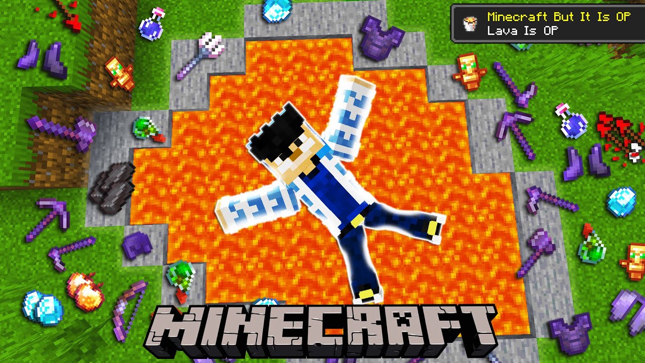 What Happens When Most DANGEROUS Liquid LAVA Gives OP Items !!