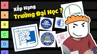 XẾP HẠNG TRƯỜNG ĐẠI HỌC PHẦN 3 // Xây Dựng, đại học Quốc Gia, Trường Luật, Thương Mại