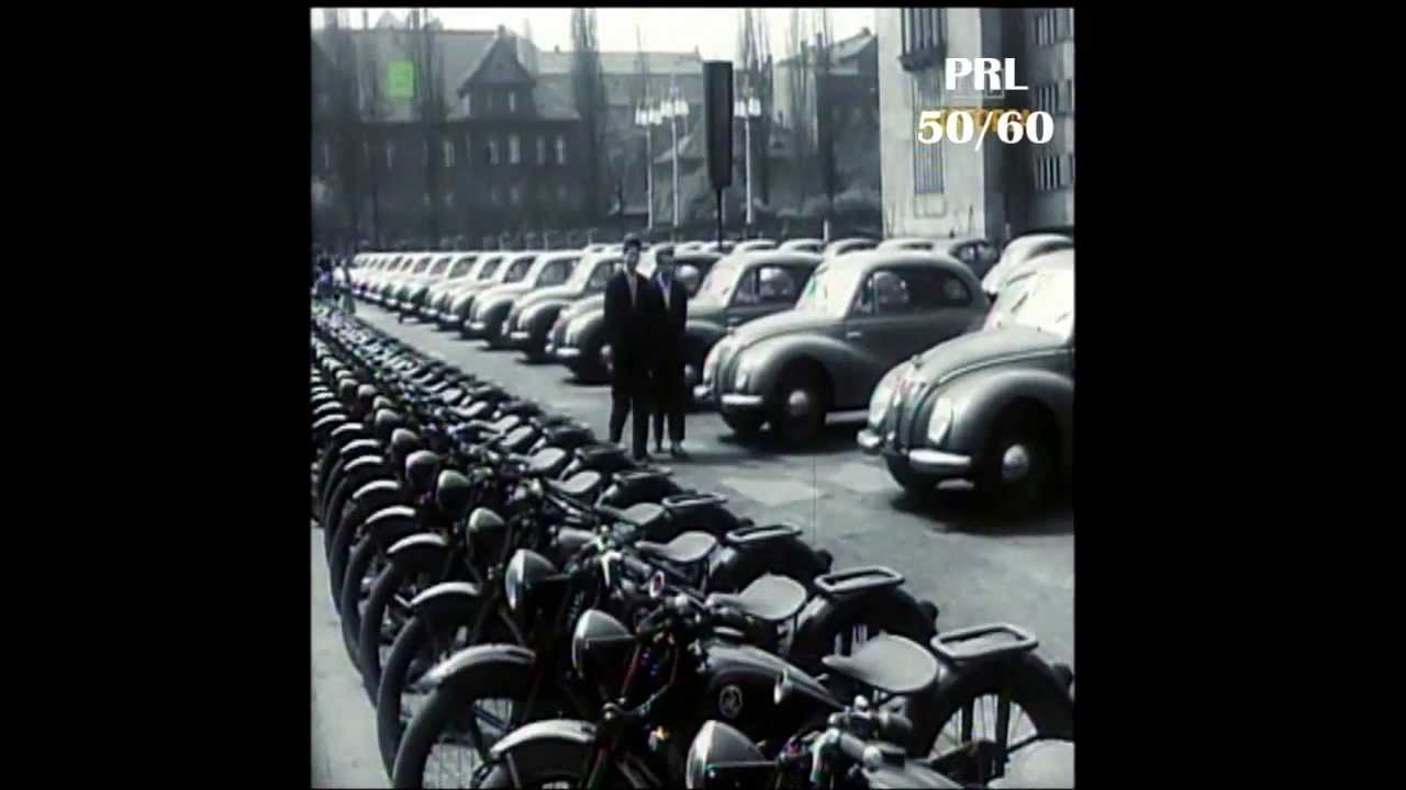 PRL 50/60 Polska motoryzacja i życie za Gomułki