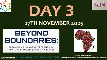 BEYOND BOUNDARIES: DAY 3 - 27TH NOVEMBER 2025
