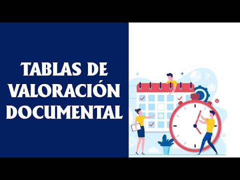 Tablas de valoración documental