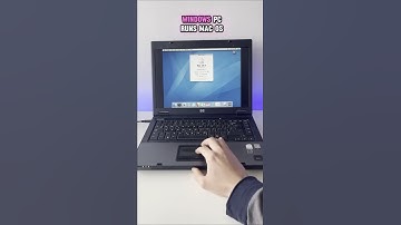 The First Hackintosh Ever Created! #macosx #apple #hackintosh