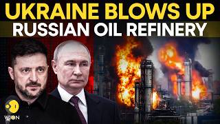 Russia-Ukraine LIVE: Ukraine Hits Moscow Oil Refinery Again | Russia Intercepts 555 Drones | WION