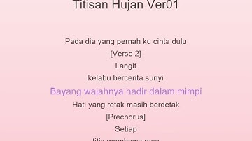 Titisan Hujan Ver01 - a new Malaysian song created by Nazz Abdul Aziz Music Group 