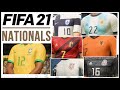 FIFA 21 | ALL 49 NATIONAL TEAMS ft. NEW ANTHEMS, KITS, RATINGS & MORE