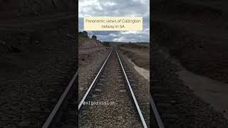 Panoramic Views Of Callington Railway In South Australia. Follow