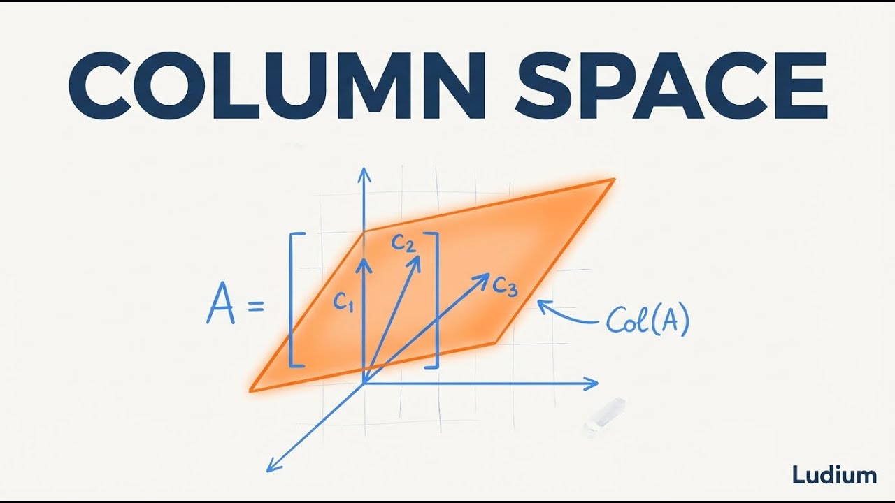 Linear Algebra — 5.4: The Column Space of a Matrix